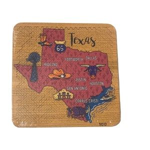Unique NEW Mind Bending Wooden Puzzle State Of Texas